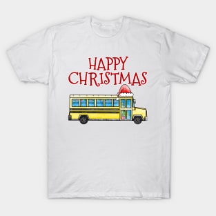 Christmas School Bus Driver Xmas 2022 T-Shirt